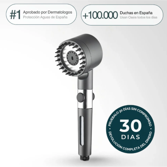 Cabezal de Ducha Turbo de Alta Presión – Ducha Eficiente y Revitalizante