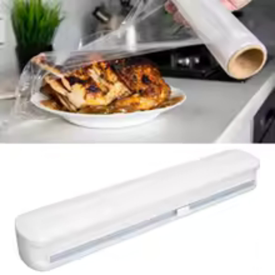 Cortadora de Film Transparente con Cierre de Seguridad