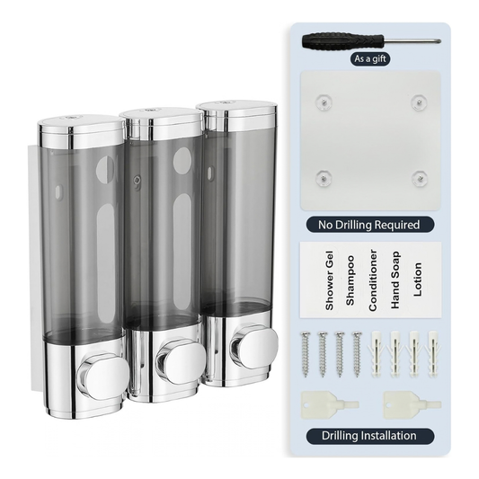 3 en 1 dispensador de jabón Para Baño