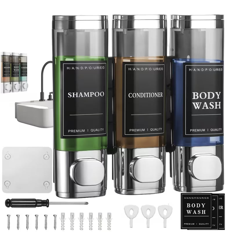 3 en 1 dispensador de jabón Para Baño