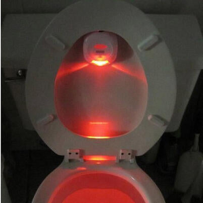 Pack 2 Luz Led Para Water, Tapa de Inodoro con sensor de movimiento